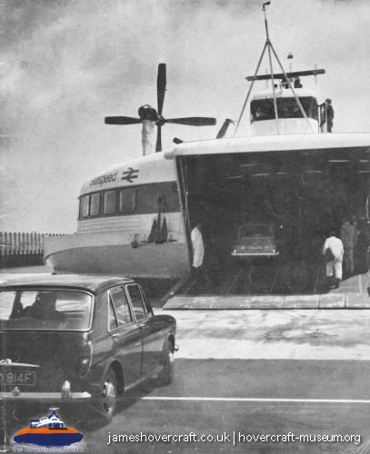 SRN4 prototype GH-2007 -  (credit: The <a href='http://www.hovercraft-museum.org/' target='_blank'>Hovercraft Museum Trust</a>).
